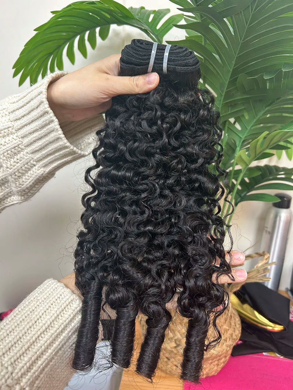 PerisModa 15A Burmese Curly Bundles 100% Human Hair Bundles Pix Curly Bundles Raw Unprocessed Human Hair Extensions 1/3/4 Pcs