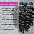 30 40 Inch Loose Wave Bundles Raw Bundles Brazilian Unprocessed Human Hair Virgin Loose Deep Wave Curly Bundles Weave Extensions