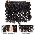 30 40 Inch Loose Wave Bundles Raw Bundles Brazilian Unprocessed Human Hair Virgin Loose Deep Wave Curly Bundles Weave Extensions