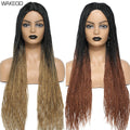 Wakego Box Braided Wigs for Black Women 26