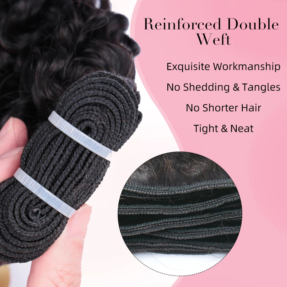 PerisModa 15A Burmese Curly Bundles 100% Human Hair Bundles Pix Curly Bundles Raw Unprocessed Human Hair Extensions 1/3/4 Pcs