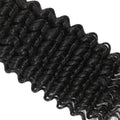 Boho Braids Human Hair Bulk 2Bundles Deep Wave For Braiding Curly Hair Bundles No Weft Brazilian 100 Gram Colored Hair