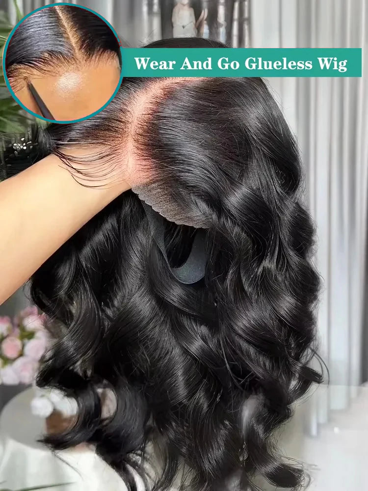 Wigirl HD 200% 5X5 Glueless 30 42 Inches Body Wave 6x6 Ready To Wear Lace Front Human Hair Wigs Closure Wig Lace Frontal Wig