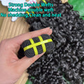 SWANEE Burmese Curly Human Hair Bundles Raw Hair Bundles 12A Curly Human Virgin Hair Weaving For Women Natural Black Color