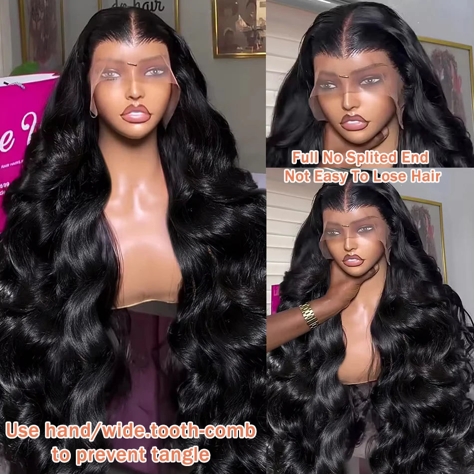 Wigirl HD 200% 5X5 Glueless 30 42 Inches Body Wave 6x6 Ready To Wear Lace Front Human Hair Wigs Closure Wig Lace Frontal Wig