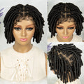 Synthetic Dreadlock Faux Locs wig Knotless Box Braided Wig Lace Front Braided Wig Full Lace African Braiding Hair For Man Women