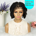 Synthetic Dreadlock Faux Locs wig Knotless Box Braided Wig Lace Front Braided Wig Full Lace African Braiding Hair For Man Women