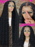 40 46 Inch Deep Wave 13x6 13x4 Hd Lace Front Human Hair Wig 250 Density Water Curly 360 Lace Frontal Wigs Human Hair For Women