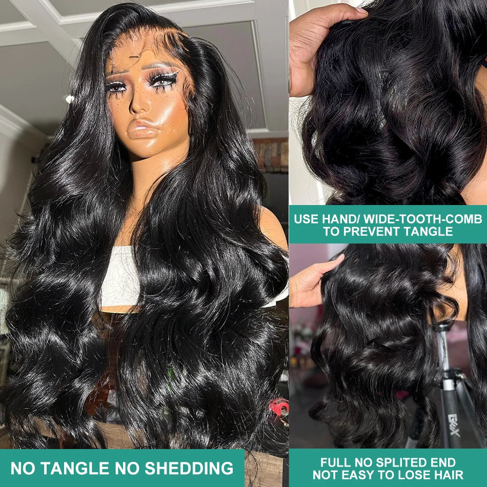 Wigirl HD 200% 5X5 Glueless 30 42 Inches Body Wave 6x6 Ready To Wear Lace Front Human Hair Wigs Closure Wig Lace Frontal Wig