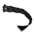 Natural Color Brazilian Human Hair Straight Bundles 10-40 Inches 1/3/4 Bundle Remy Human Hair Extensions Double Weft Braiding