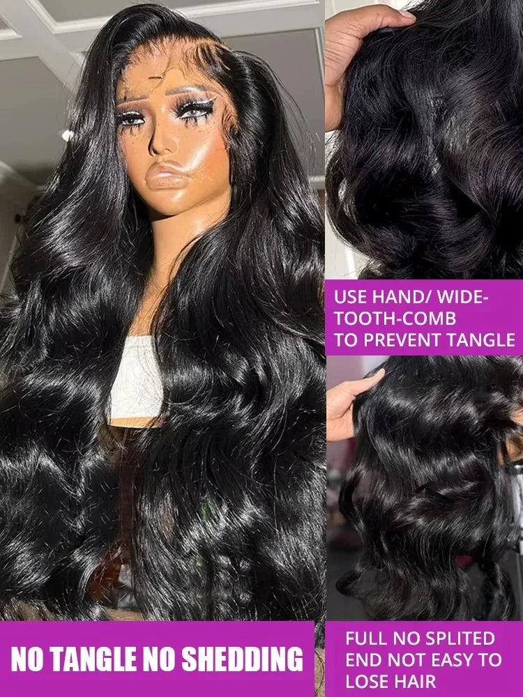 13x4 Body Wave Human Hair Wigs 30 40 Inch 13x6 Hd Lace Frontal Wig Human Hair For Women Pre Plucked Lace Front Human Hair Wigs