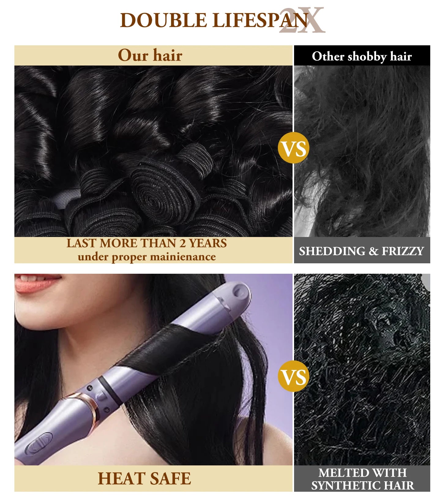 14A Loose Wave Bundles Human Hair 28 30 32 34 Inch Brazilian Hair 1/4/5/6 Bundles 100% Human Hair Raw Hair Bundles Extensions