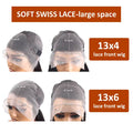 Chocolate Brown Lace Front Wigs Human Hair For Women 13X4 13X6 Hd Bone Straight Lace Frontal Transparent Wig For Woman 30 Inch