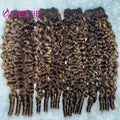 12A Highlight Burmese Pix Curls Human Hair Bundles Deals P4/27 Vietnamese Raw Human Virgin Hair Weave Bundle Colored Human Hair