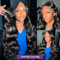 13x4 Body Wave Human Hair Wigs 30 40 Inch 13x6 Hd Lace Frontal Wig Human Hair For Women Pre Plucked Lace Front Human Hair Wigs