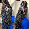 Boho Braids Human Hair Bulk 2Bundles Deep Wave For Braiding Curly Hair Bundles No Weft Brazilian 100 Gram Colored Hair
