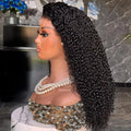 250 Density Water Curly Short Bob Wig Glueless Human Hair Brazilian Deep Wave 13x4 13x6 HD Lace Frontal Human Hair Wig For Women