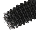 Boho Braids Human Hair Bulk 2Bundles Deep Wave For Braiding Curly Hair Bundles No Weft Brazilian 100 Gram Colored Hair