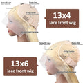 613 13x6 HD Lace Frontal Wig Human Hair Blonde 13x4 Lace Front Curly Wigs Deep Wave 30 inch Wigs for Women Choice
