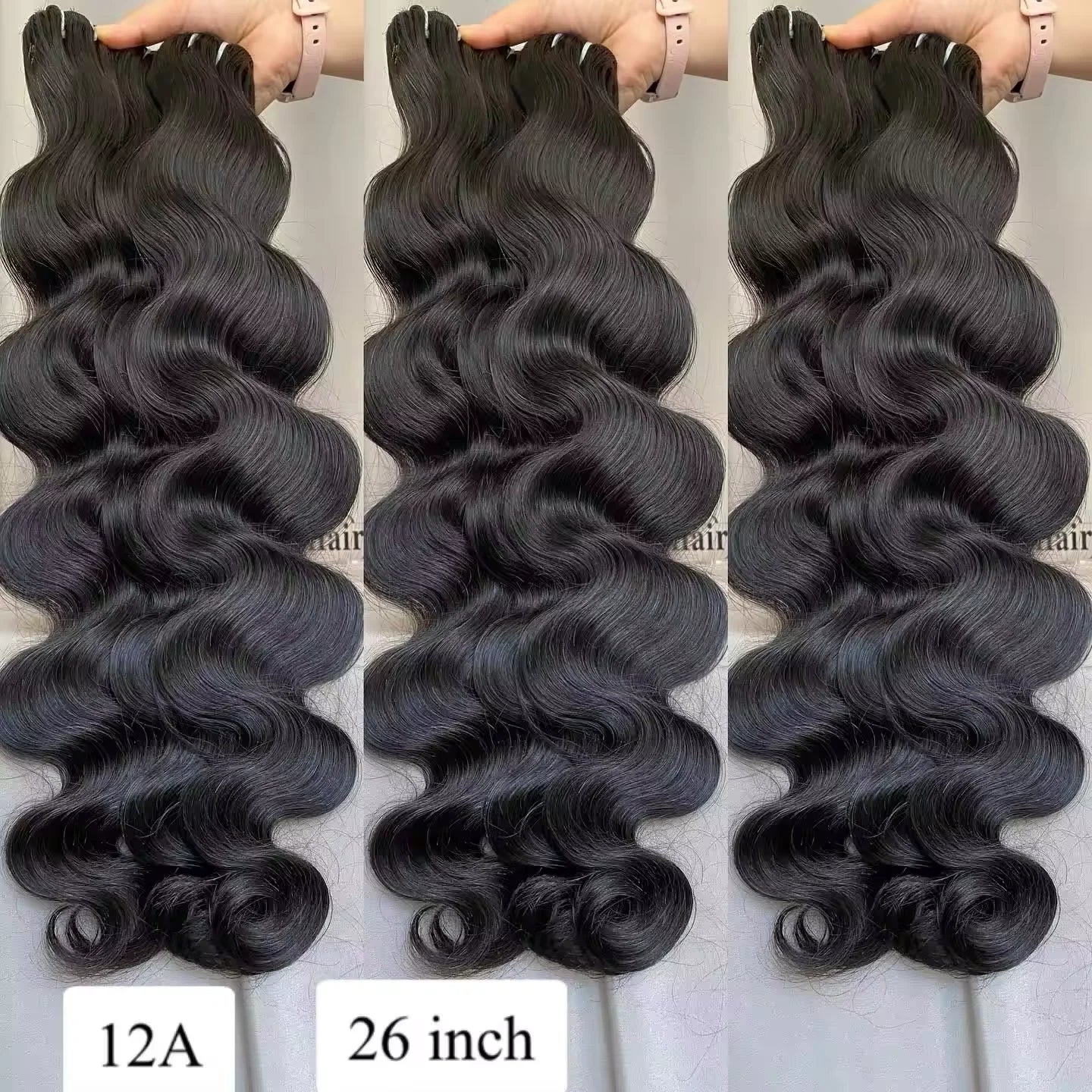 Body Wave Human Hair Bundles 32 36 Inch 100% Unprocessed Brazilian Natural Hair Waves 2/3/4 Bundles Hair Weave Extensions
