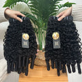 PerisModa 15A Burmese Curly Bundles 100% Human Hair Bundles Pix Curly Bundles Raw Unprocessed Human Hair Extensions 1/3/4 Pcs